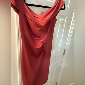 Women's Off Shoulder Ruched Bodycon Cocktail Party  Dress (Small)